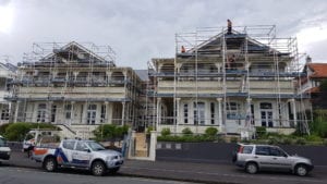 Residential Scaffolding set up by Access One in Auckland