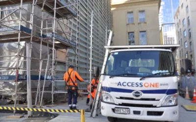Britomart Train Station Scaffolding Project